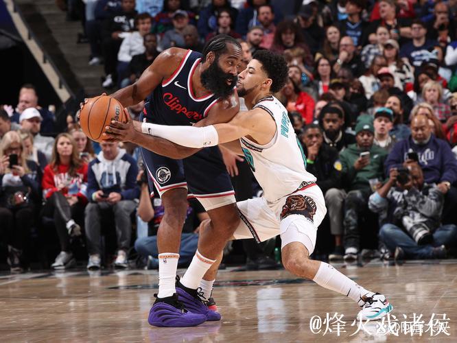 灰熊大胜快船!哈登带伤难撑,祖巴茨防守漏勺,伦纳德低迷,替补疲软 灰熊大胜快船!哈登带伤难撑,祖巴茨防守漏勺,伦纳德低迷,替补疲软